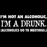 Not Alcoholic, Im Drunk Shirt by ChoiceShirts