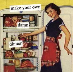 Make Your Own Damn Dinner Magnet