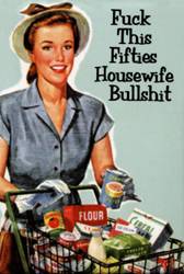 Fifties Housewife Magnet