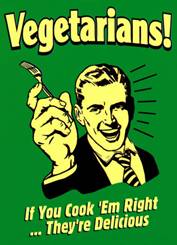 Vegetarians Magnet